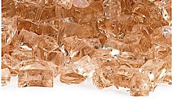 American Fireglass One Fourth Inch Classic Collection | Blue Fire Glass | 10 Pound Jar | AFF-PABL-J