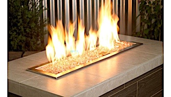 American Fireglass One Fourth Inch Classic Collection | Champagne Fire Glass | 10 Pound Jar | AFF-CHAM-J