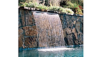 Jandy Sheer Descent Series Rain 4' Waterfall with 6" Descent Lip Clear | 1204CSR