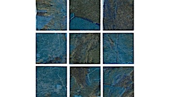 National Pool Tile Coral 2x2 Series | Teal | CRL-TEAL2X2