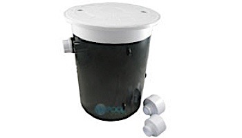 CMP AquaLevel Automatic Water Leveler for New Construction Only | Round Gray Lid & Collar | 25504-101-000