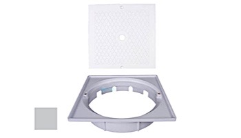 Custom Molded Square Skimmer Cover & Collar | Gray | 25538-901-000