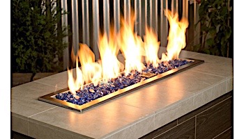 American Fireglass Half Inch Classic Collection | Cobalt Fire Glass | 10 Pound Jar | AFF-COBL12-J