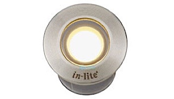in-lite FUSION 22 RVS LED Ground Light | 12V 0.25W | Stainless Steel Ring | 10104150