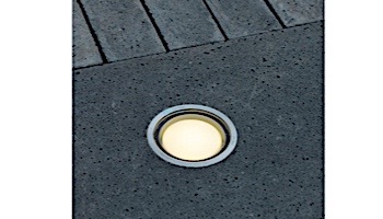 in-lite FUSION 60 LED Ground Spotlight | 12V 1W | Stainless Steel Ring | 10101702