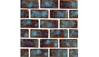 National Pool Tile Meridian Series 1x2 | Olive | MRD-OLIVE1X2
