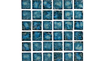 National Pool Tile Meridian 1x1 Series | Electric Blue | MRD-ELECTRIC1X1