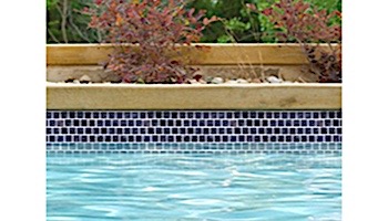 National Pool Tile Stonescapes 1x1 Series | Aztec Blue | ST-1BLUE