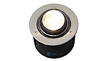 in-lite FISH EYE 100 LED Ground Light | Warm White Light | 12V 5W | Stainless Steel Ring | 1200521
