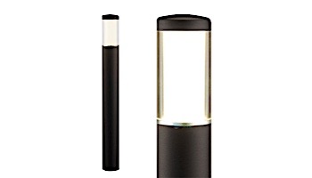 in-lite LIV HIGH LED Bollard Light | Height 24" | 12V 2W | Dark Gray | 10201715