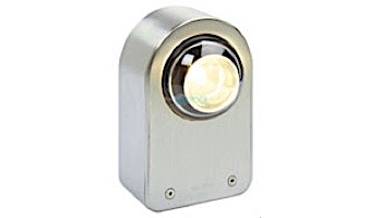 in-lite FISH EYE LED Wall Light | Warm White Light | 12V 5W | Silver Stainless Steel | 1300205