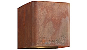 in-lite ACE UP-DOWN LED Wall Light | 100-230V 8.5W | Corten | 10302060