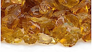American Fireglass Small Recycled Glass Collection | Light Green Fire Glass | 10 Pound Jar | CG-LTGREEN-J