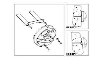 in-lite FIX 1 Anchor For BLINK & WEDGE | 90° | 10702900