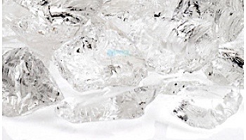 American Fireglass Medium Recycled Glass Collection | Yellow Fire Glass | 55 Pounds | CG-YELLOW-M-55