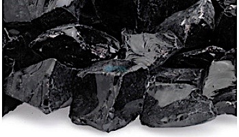 American Fireglass Medium Recycled Glass Collection | Yellow Fire Glass | 55 Pounds | CG-YELLOW-M-55
