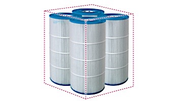 Replacement Cartridge for Hayward Super-Star Clear C4000 and SwimClear C4020 400 Sq Ft Cartridge Filter | 4-Pack | CX870XRE C-7487 XLS-719 19902 PC-1270 FC-6445 PA100N  FC-1270