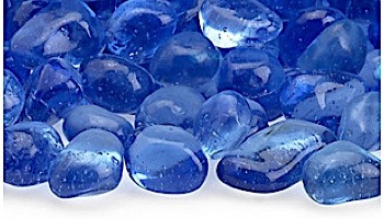 American Fireglass Eco Glass Collection | Amber Glass Beads | 10 Pound Jar | ECO-AMB-J