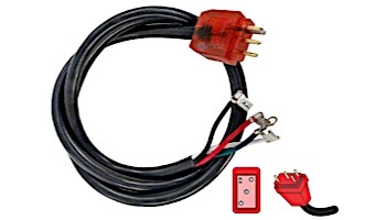 Hydro Quip Mini J&J 48" Pump 1, 2-Speed Cord Lighted Glow Red | 30-0220-48