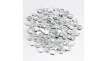 American Fireglass Half Inch Fire Beads Collection | Glacier Ice Fire Beads | 10 Pound Jar | FB-GLA-J
