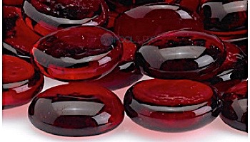 American Fireglass Half Inch Fire Beads Collection | Sangria Fire Beads | 10 Pound Jar | FB-SAN-J