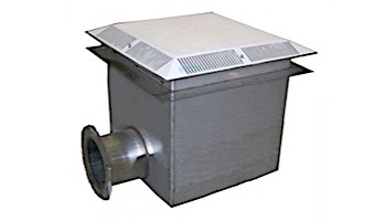 Neptune Benson Main Drain 18"x18"x18" with AEGIS Anti-Entrapment Shield | Stainless Steel | 181818SSMD-AE-6