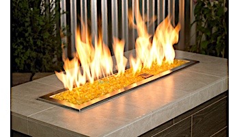 American Fireglass Medium Recycled Glass Collection | Yellow Fire Glass | 55 Pounds | CG-YELLOW-M-55