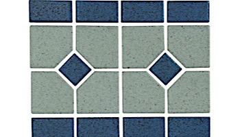 National Pool Tile Grace Series Pool Tile | Azure | GRACE-AZURE