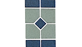 National Pool Tile Grace Series Pool Tile | Azure | GRACE-AZURE