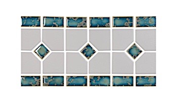 National Pool Tile Grace Series Pool Tile | Marine | GRACE-CHARM