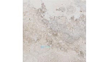 National Pool Tile Simulated Polished Travertine 6x6 Pool Tile | Silver | SPT-SILVER