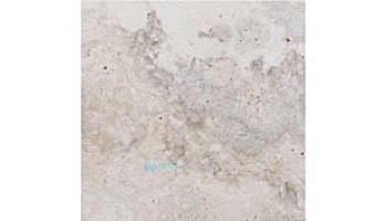 National Pool Tile Simulated Polished Travertine 6x6 Pool Tile | Silver | SPT-SILVER