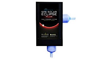 DEL AOP Spa Solar Eclipse Plus Ozone + UV Sanitation | 3,000 Gallons | 120V/240V | Flag Connector Cord | SES-UP-T06