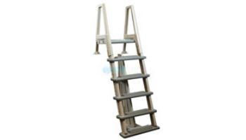 Confer Plastics Heavy Duty In-Pool Ladder with Barrier | Pool to Deck | 6000X