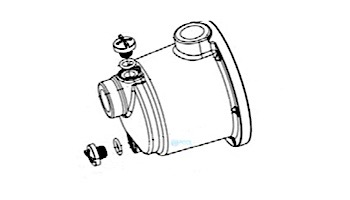 Pentair Pump Body Kit with Drain Plug | ZBR39320