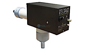 DEL AOP Spa Solar Eclipse Ozone + UV Sanitation | 1,000 Gallons | 120V/240V | Flag Connector Cord | SES-U-06