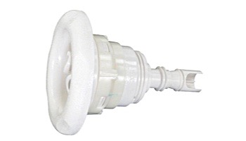 Waterway 3-3/8" 5-Scallop Poly Storm Gunite Spa Jet Internals Twin Roto | Plastic White | 229-8120