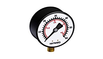Hayward Pressure Gauge - 1/4" BTM MT | HCXFPGB1000