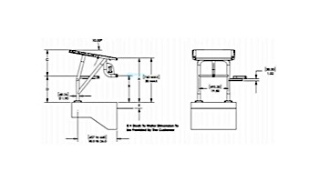 SR Smith Velocity Dual Post Standard Starting Platform with TrueTread and Track Start | VELO-DP-TS-TA