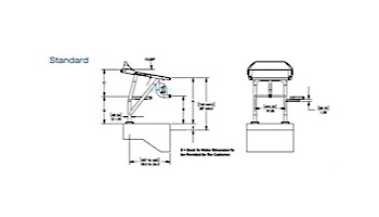 SR Smith Velocity Dual Post Standard Starting Platform with TrueTread without Track Start | VELO-DP-TA