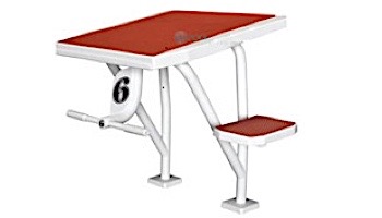 SR Smith Velocity Dual Post Standard Starting Platform with TrueTread and Track Start | VELO-DP-TS-TA