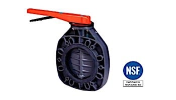 Fluidra USA 2" Butterfly Valve 150 PSI EPDM Seal, Zinc Shaft | 02581