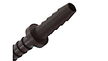 DEL Hose Coupler Plastic | 1/4" HB x 1/4" HB | 7-0172