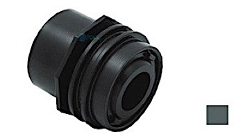 AquaStar 2" Flush-Mount Return Fitting with Water Stop Eyeball and Nut | Clear | 3300