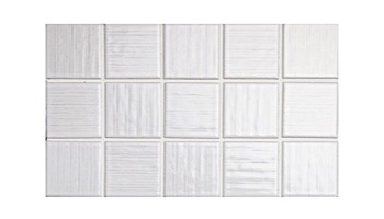 Cepac Tile Chalet 1¾x1¾ Series | Arctic White | CH-1