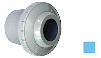 AquaStar Three Piece Directional Eyeball Fitting | 1-1/2" Knock-In | 3/4" Orifice | White | 4201