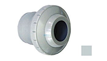 AquaStar Three Piece Directional Eyeball Fitting | 1-1/2" Knock-In | with Slotted Orifice | Light Gray | 4403