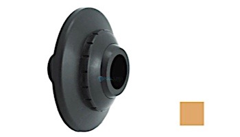 AquaStar Three-Piece Directional Eyeball Fittings | 1" Knock-In | with Flange - 1" Orifice | Tan | 5108