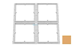 AquaStar 18"x18" Flat Frame | Tan | 18FR108
