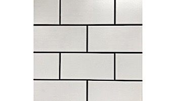 Cepac Tile Continental Subway 3x6 Series | Glossy White | COS-1